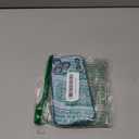 ZTOFERA Designed for iPhone 17 Pro Case 6.3 inch,Cute Plating Edge Love Hearts Pattern with Camera Lens Protection Phone Cover for Girls Women,Blue