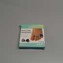 Welnove Pinky Toe Separator, 12 Pcs Black Gel Toe Spacers Bunion Corrector for Feet Women and Man, Little Toe Cushions for Curled Overlapping