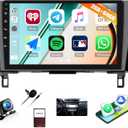 2G+64G Car Stereo for Nissan Rogue 20142020 with Wireless CarPlay Android Auto, Android 13 Head Unit, 10" Touch Screen Car Radio with GPS Navigation Bluetooth RDS FM WiFi Backup Camera (HighEnd)