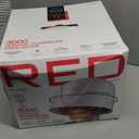 Red by Kiss 3000 Ceramic Tourmaline Professional Hood Dryer, 4 Heat Settings Blow Dryer for Home & Salon, Height Adjustable Convenient Big Hood Size Extra Coverage (1875 Wattage)