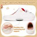 Heart Slippers for Women, Valentines Day House Slippers Christmas Slippers for Women Men, Cute Soft Plush Fluffy Heart Slippers, Fuzzy Warm House Shoes, Cozy Slip-on Memory Foam Home Slippers Gifts (10.5-11 Women/9-9.5 Men, Z02)