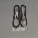 Durcord USB C Cable, Upgarded 2Pack 10ft USB Fast Charging 10 Feet Type C Charging Cord Cable, Fast Type C Charger Braided USB Cable Compatible with iPhone 15 Pro/Plus/Max/Android/Phone/Pad -Red