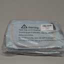 XQXA Extra Large Capacity Pencil Case Organizer, Multifunctional Pencil Pouch with Compartmens, Travel Simple Stationery Bag, Nylon Pencil Bag for Adults (Blue) Pack of 2