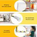 W11048980 refrigerator LED light assembly, suitable for Whirlpool WRQA59CNKZ and Kitchen Aid KRQC506MPS00 refrigerators, replacement W11470191 W11455230 W11032355