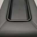SCITOO Center Console Lid Replacement Kit for 1999-2007 For Chevy Silverado, Avalanche, Suburban, For GMC Sierra, Yukon - Center Console Cover OEM 19127364, 19127365, 19127366 Dark Grey