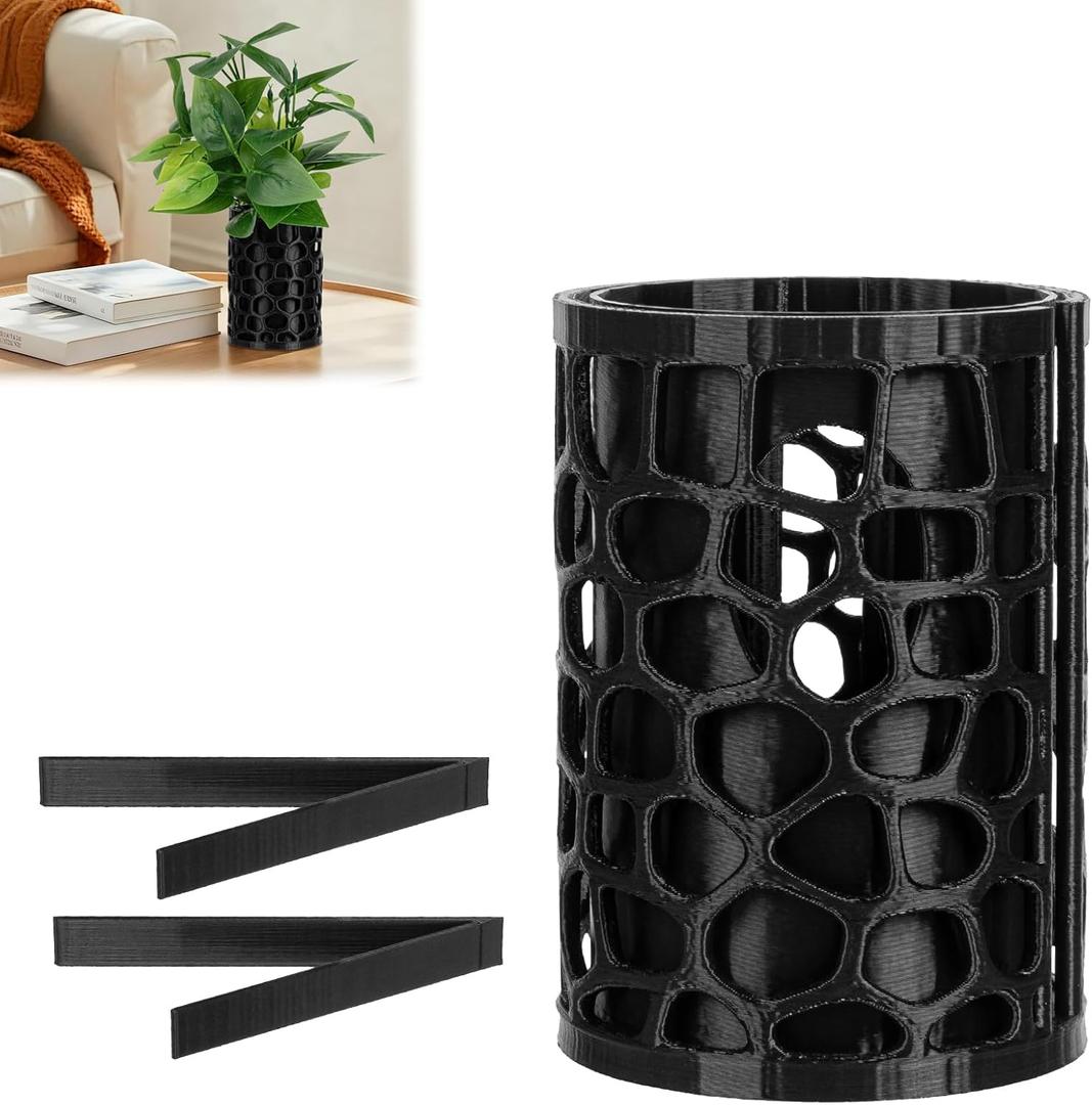 Camera Disguise Vase for Ring Indoor Cam (1st Gen) Camera | Top-Loading Design with Wedge Base | Enhanced View & Natural Fake Plant Cover