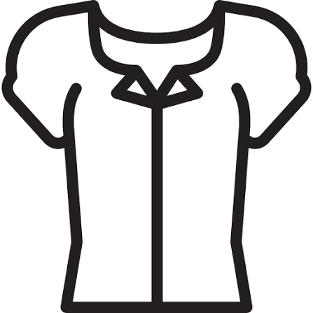 Sampeel Women's Blouse, White, XXL