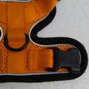 Cat Harness and Leash Set - Escape Proof Adjustable Cat Harness, Comfortable Soft Lightweight, Use Safe & Easy, Walking Travel Kitten Harness for Small Medium Large Cats (Orange) 