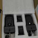RT-TCZ for Jeep JL OEM Hood Latches Catch Locking with Key for Jeep Wrangler JL JLU Gladiator JT 2018-2024 Original Factory Black 2pcs