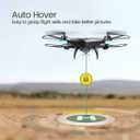 Holy Stone HS110D FPV RC Drone With 1080P HD Camera Live Video 120 Wide Angle WiFi Quadcopter With Gravity Sensor, Voice Control, Gesture Control, Altitude Hold, Headless Mode, 3D Flip RTF 2 Batteries