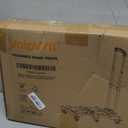 Folding Hand Truck 500lbs, Portable Heavy Duty Dolly Cart, 6 Wheels Collapsible Luggage Cart with 2 Elastic Ropes - Compact Trolley Cart for Easy Moving - Ideal Hand Cart for Travel and More (1.70, Black)