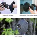 Silicone Lens Hood, Anti Reflection Lens Hood for Diameter 53-72mm Lens, Foldable Reversible Lens Shade for Canon RF 35mm EF-S 10-18 EF 50mm 28mm Nikon AF-S 50mm 18-105 Sony and More Lens