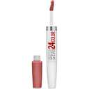 Maybelline Super Stay 24, 2-Step Liquid Lipstick Makeup, Long Lasting Highly Pigmented Color with Moisturizing Balm, Frosted Mauve, Mauve Pink, 1 Count
