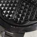 Mueller Heart 5 Waffle Maker, Waffle Iron, Adjustable Browning Control & Nonstick, Cool Touch Handle, Easy to Clean, Small Kitchen Appliances