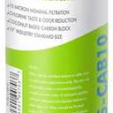 APEC Water Systems 10 Carbon Block Water Filter For Reverse Osmosis System, 10 x 2.5, 10 Micron (FI-ES-CAB10)