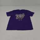 Coquette Bow Mardi Gras New Orleans Louisiana Dalmatian Dots T-Shirt (Small, Black)