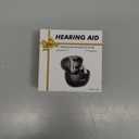 OTC Rechargeable Hearing Aids for Seniors with Automatic Noise Cancelling, LED Display, FSA&HSA Eligible, 5-Level Volume Control for Clear Sound (Black)