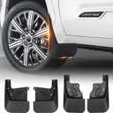 Sunsdrew Mud Flaps for Toyota Tundra 2022-2026 Mudguards Accessories All-Weather Splash Guards 4PCS No-Drill Front&Rear Tundra Mudflaps Set(Not fits SR Models)