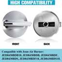 74010839 Cooktop Burner Knob for Whirlpool Jenn-Air JED8430BDB18 JED8430BDB JED8430BDF JED8430BDS JED8430BDF18 JED8430BDS18 Replaces WP74010839 7737P372-60