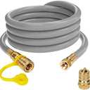 Westinghouse 15-Foot Natural Gas Hose with Adapter, 1/2-Inch Diameter, For Westinghouse Tri Fuel Generators