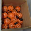 Nuanchu 24 Sets 14 oz Basketball Cups with Straws and Lids Plastic Basketball Party Cups Bulk Reusable Party Favor for Kids Birthday Sports Theme Supplies