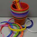 12 Pack Sand Buckets and Shovels for Kids 7.48 Inches | Beach and Sand Toys at The Beach | Use for Sand Molds at The Sandbox -12 Pail and 12 Shovel Set