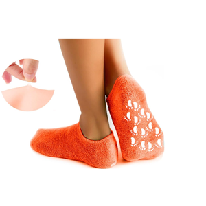 3 Pairs Deep Hydrating Aloe Vera Gel Socks, Fits Women 6-10 / Men 5-9, Spa Foot Care Gifts for Women, Soft Moisturizing Socks for Dry Cracked Feet & Overnight Repair