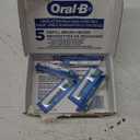 Oral-B CrossAction Electric Toothbrush Replacement Brush Heads, Black, 4 Count + 1 Sensitive White