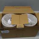 2 Pack Cordless Table Lamp, Rechargeable Desk Lamp with Fabric Shade, Battery Operated Lamp 3 Color Stepless Dimming, Small Touch Bedside Lamp Home Decor for Dining, Counter (Brushed Gold)