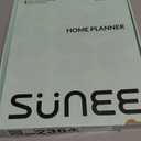 SUNEE Home Planner 2026, Work from Home Planner w/Stickers, JAN 2026 - DEC 2026, Monthly Budget Planner, Checklists for Routines and Goals, Weekly Calendar, Gift-Ready Pack, Poly Laminated Cover, Poppy