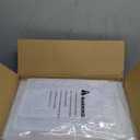 Upgrade Harder Solid Plastic Shoe Organizer, Shoe Storage with Magnetic Front Door, Shoe Rack 6 Pack Shoe Boxes Clear, Sneaker Storage, Shoe Organizer for Closet, Shoe Display Case, White