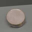 PULOTE 100PCS Pink Plastic Plates - Heavy Duty Pink and Gold Disposable for Party, Wedding, Mother's Day Include 50 Each (Dinner & Dessert) Plates