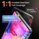 X-it 3-Pack HD Screen Protector for Samsung Galaxy S25 Ultra, [100% Fingerprint Unlock], 9H+ Tempered Glass, [Automatic dust Removal], 10x Military Protection, [Bubble-Free], Case Friendly (Clear)