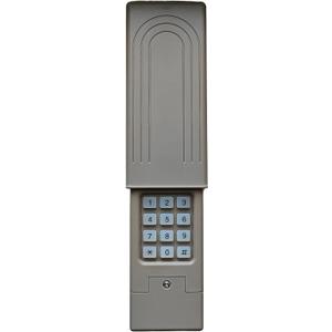 Keyless Entry KLIK2U, Compatible with Chamberlain LiftMaster Craftsman Genie Security +2.0 and More, Universal Garage Door Opener Keypad (Nardo Grey)