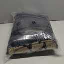 Universal Deluxe Pu Luxury Vinyl Faux Leather Car Seat Covers Full Set, Airbag Compatible, Breathable, Fit for Cars, Trucks, SUV (All Black)