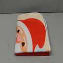 Britimes Bath Mat for Bathroom, Red Christmas Pattern Washable Cover Floor Rug Carpets Floor Mat Bathroom Decorations 18x30 Inches for Kitchen Bedroom Indoor