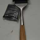 XUDKAKAIXIN Grill Brush Bristle Free, with 1 Replacement Head, Unique Steel Fibers Pad [Safe & Efficient] Perfect for Cast Iron/Stainless-Steel Grates-,Grill Cleaner for Outdoor Gril, Gifts for Men/Dad