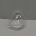 Craft And Party, Glass Bubble Bowl, 4.5" Height x 6" Width Glass Fish Bowl Vase, Bubble Bowl vase for Terrarium, Flower vase Centerpiece