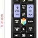 AA59-00580A Replace Remote Fit for Samsung UN32EH5300 UN32EH5300F UN32EH5300FXZA UN40EH5300F UN40ES6100F UN40ES6100FXZA UN40ES6150F UN46ES6100F UN46ES6150 UN46ES6150F UN50EH5300 LCD LED TV