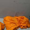 10 X 12ft Orange Backdrop Curtains Wrinkle-Free Wedding Drapes for Backdrop, W5' x H12'