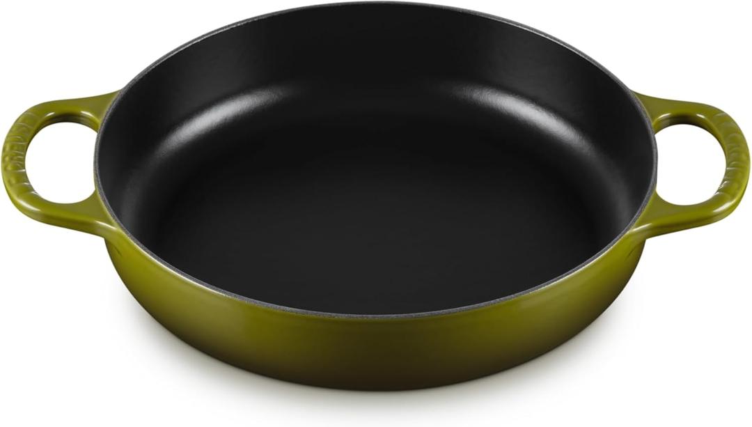 Le Creuset Enameled Cast Iron Signature Everyday Pan, 11 in., Olive