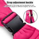 TOMKAS Dog Sling Carrier for Small Dogs Puppy Carrier for Small Dogs (Rose red, Adjustable Strap for 3-10 lbs & Zipper Pocket)