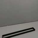 GERZWY 24-Inch Bathroom Towel Bar Stainless Steel Bath Towel Rack Contemporary Style Wall Mount Matte Black HG1701(60)-BK