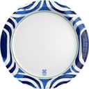 Dixie Ultra, Large Paper Plates, 10 Inch, 100 Count, 3X Stronger*, Heavy Duty, Microwave-Safe, Soak-Proof, Cut Resistant, Disposable Plates For Heavy, Messy Meals