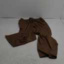 WDIRARA Women's Plus Size Paperbag Waist Wide Leg Pants Loose Palazzo Pants,XL