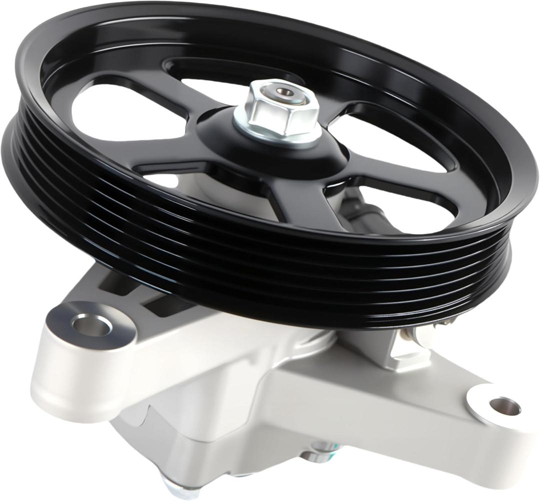 Power Steering Pump with Pulley 21-5494 for 2008 2009 2010 2011 2012 Accord 3.5L for 2009 2010 2011 Pilot 3.5L for 2012 Crosstour 3.5L for 2010-2011 Accord Crosstour 3.5L V6 Power Assist Pump