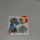 Ooly 28 PC DIY Shrinking Art Kit for Kids, 20 Plastic Pre Cut Charms and More, No Mess Creative Activity Jewelry Making Kit - Cute Crew