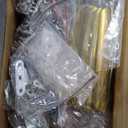 Dresser for Bedroom with 6 Drawers, 47.2" Modern Chest of Drawers, Dresser TV Stand, Wood Drawer Organizer for Living Room, Hallway, Walnut