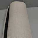 Kitchen Mats for Floor, Super Absorbent Kitchen Rugs Non Slip Washable, Soft Imitation Linen Braided Kitchen Runner Rug, Standing Mat Kitchens Sink Mat, Easy to Clean, Beige 17"x30"