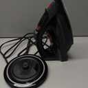 Cordless Iron for Clothes, 1500W Steam Iron with Non-Stick Ceramic Soleplate, Auto Shut Off, Self-Clean, Burst of Steam, Anti-calc, 3 Temperature Settings, 11.84oz Water Tank, Black